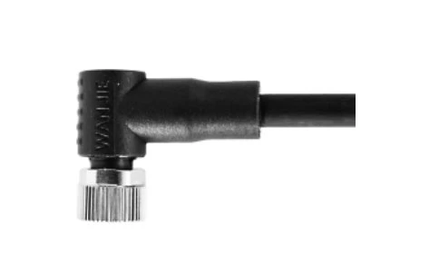 M8 Poj Niam Txoj Cai Lub Taub Hau UnShield B-Coding 5PIN PVC 3.0M M8X1.0