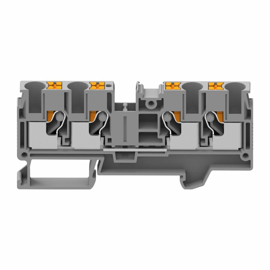 Pub Los ntawm PUSH IN Connector 6.0 Mm2 Ob Hauv Ob Tawm