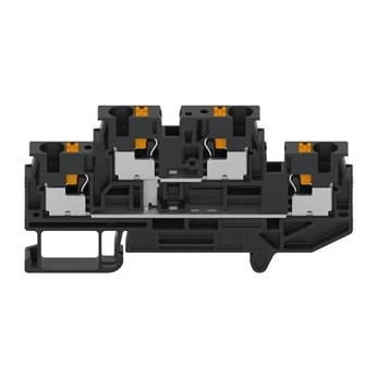 Pub Los ntawm Din Rail Terminal Thaiv Connector 4.0 Mm2